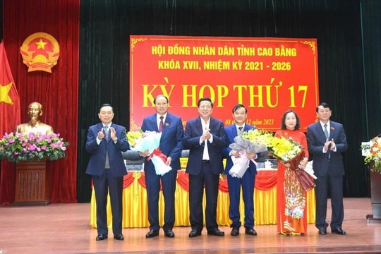 Cao Bằng bầu bổ sung Phó Chủ tịch UBND tỉnh và Phó chủ tịch HĐND tỉnh