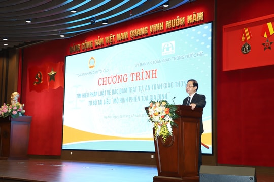 Tìm hiểu pháp luật về an toàn giao thông từ “Mô hình phiên tòa giả định”