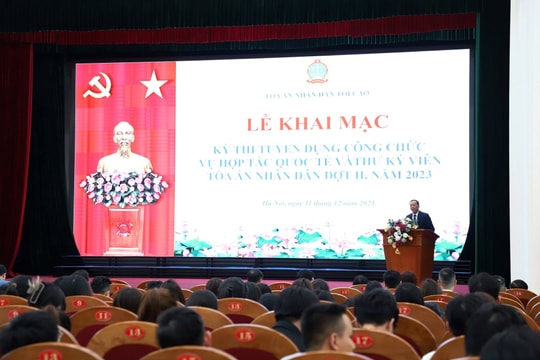 TANDTC tổ chức kỳ thi tuyển dụng công chức cấp vụ, Thư ký viên đợt II năm 2023