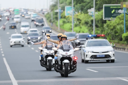 Phân luồng giao thông đón đoàn Tổng Bí thư, Chủ tịch Trung Quốc thăm Việt Nam