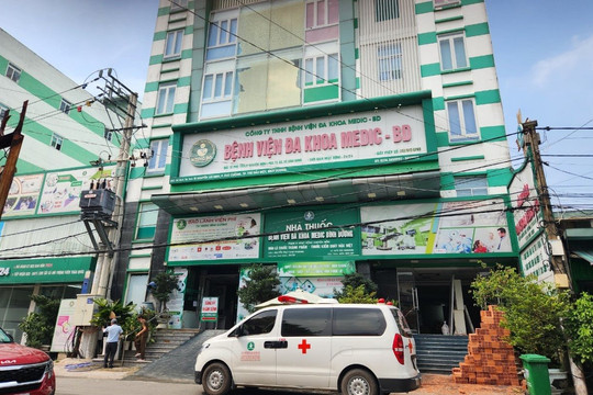 Bệnh viện Medic Bình Dương không đảm bảo phòng cháy, chữa cháy
