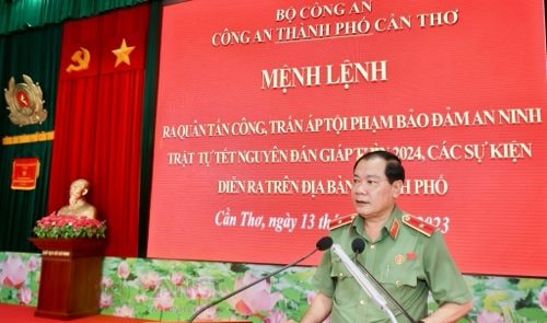 Cần Thơ mở cao điểm tấn công, trấn áp tội phạm bảo đảm ANTT Tết Nguyên đán