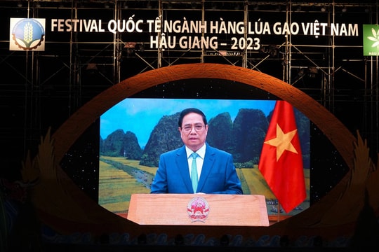 Thông điệp của Thủ tướng Phạm Minh Chính tại Festival quốc tế ngành hàng lúa gạo