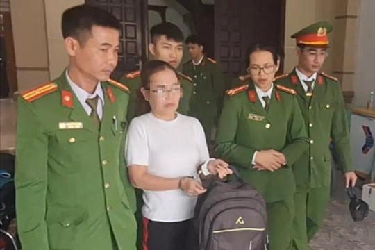 Bắt tạm giam đối tượng Nguyễn Thị Xuyến