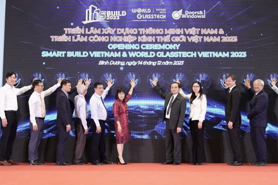 Bình Dương: Khai mạc Triển lãm xây dựng chuyên ngành thông minh 2023