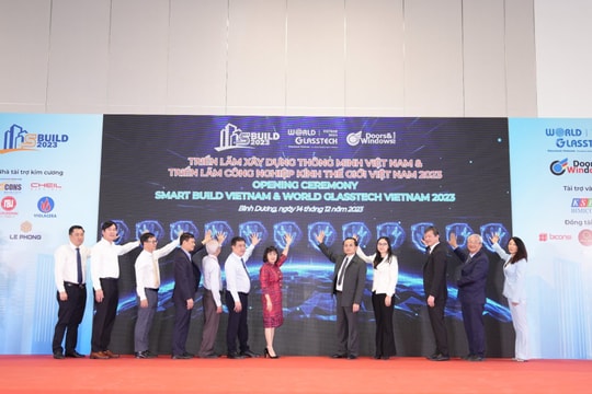 Khai mạc sự kiện Triển lãm Xây dựng Chuyên ngành Thông minh Việt Nam 2023 – Smart Build Vietnam 2023