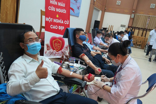 45 tỉnh, thành phố triển khai chương trình hiến máu Chủ nhật Đỏ 2024