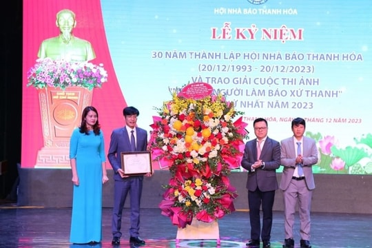 Kỷ niệm 30 năm Hội Nhà báo Thanh Hóa