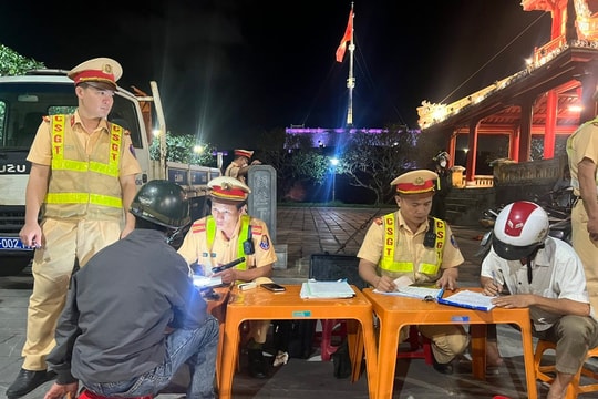 Xử lý 16 nghìn trường hợp vi phạm nồng độ cồn