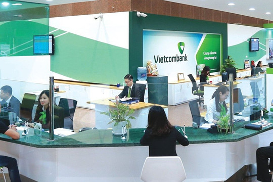 Vietcombank nằm trong top 10 doanh nghiệp niêm yết tốt nhất