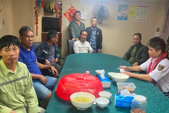 Tìm được thuyền viên mất tích tại vụ chìm tàu ở Huế