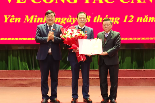 Tỉnh ủy Hà Giang công bố quyết định về công tác cán bộ