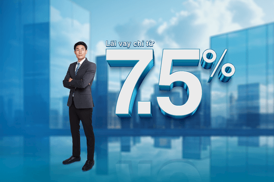 ‏Bac A Bank tung gói vay ưu đãi lãi suất từ 7,5% /năm cho khách hàng doanh nghiệp ‏