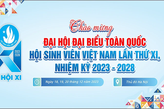 Khai mạc Đại hội đại biểu toàn quốc Hội Sinh viên Việt Nam lần thứ XI