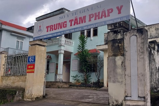 Thu hồi Quyết định bổ nhiệm Giám đốc Trung tâm Pháp y tỉnh Gia Lai