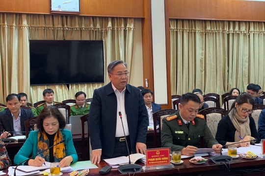 Ban Chỉ đạo 138 Chính phủ làm việc với tỉnh Hải Dương