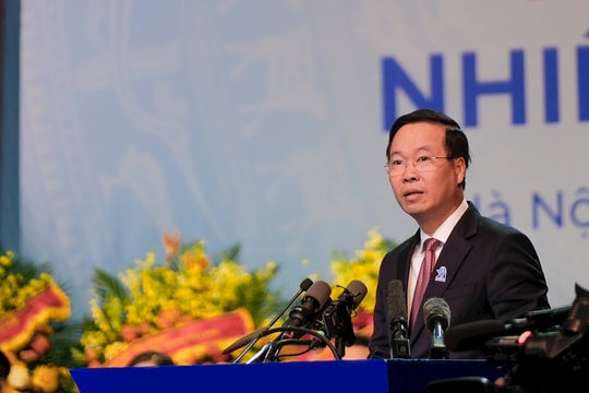 Chủ tịch nước Võ Văn Thưởng: Sinh viên là thành phần ưu tú, là tri thức tương lai