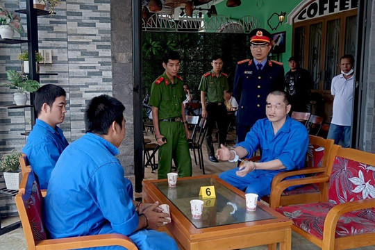 Thực nghiệm hiện trường điều tra vụ án dùng súng giải quyết mâu thuẫn ở Huế