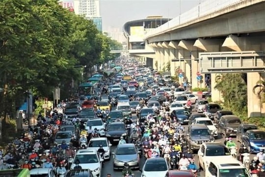 Hà Nội: Xử lý được 15 điểm ùn tắc, phát sinh thêm 10 điểm ùn tắc năm 2023