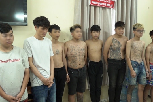 Triệt phá nhóm đối tượng gây ra hàng loạt vụ cướp giật tài sản