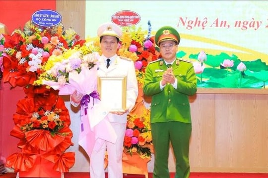 Đại tá Bùi Quang Thanh giữ chức vụ Giám đốc Công an tỉnh Nghệ An