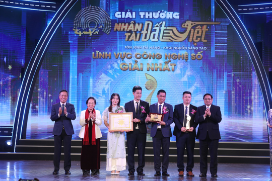 Giải thưởng Nhân tài Đất Việt 2023: Tôn vinh tài năng, khơi nguồn sáng tạo