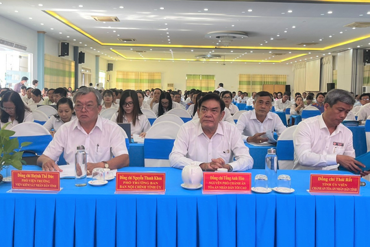 Ban chỉ đạo cải cách tư pháp tỉnh Sóc Trăng tổ chức tập huấn nghiệp vụ đợt III năm 2023