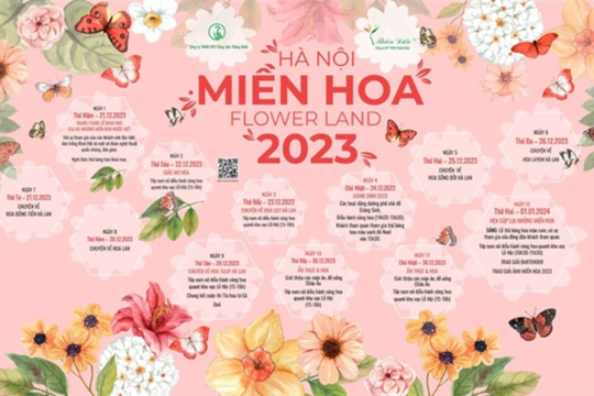 Khai mạc Lễ hội “Hà Nội miền hoa 2023”