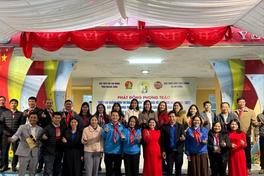 Phát động phong trào “Thiếu nhi Quảng Bình thi đua làm theo 5 điều Bác Hồ dạy”