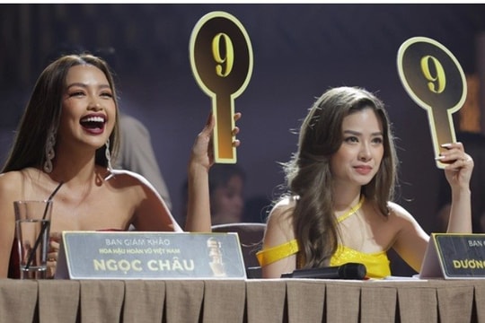 Hoa hậu Ngọc Châu - Dương Hoàng Yến phấn khích trước các tài năng trẻ