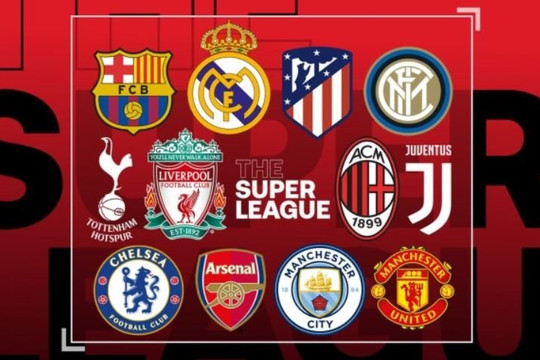 Super League tham vọng phá vỡ thế độc quyền của FIFA và UEFA