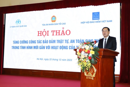Tăng cường công tác đảm bảo TTATGT gắn với hoạt động của hệ thống TAND