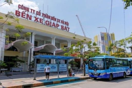 Hà Nội: Bến xe tăng cường gần 2.500 lượt xe dịp Tết