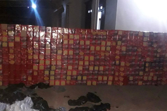 Phá thành công chuyên án, thu hơn 1 tấn pháo nổ
