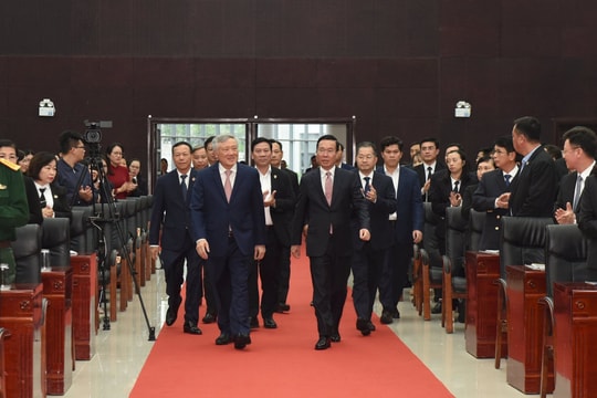 Hình ảnh khai mạc Hội nghị toàn quốc triển khai công tác Tòa án năm 2024