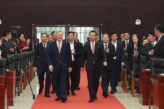 Hình ảnh khai mạc Hội nghị toàn quốc triển khai công tác Tòa án năm 2024