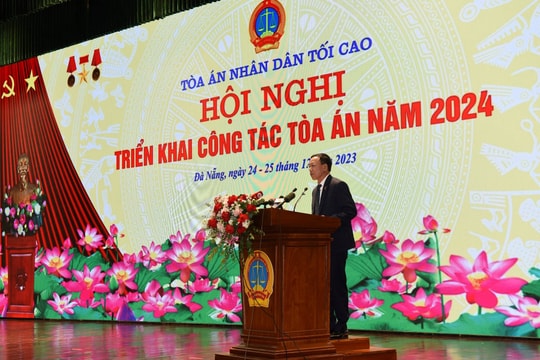Một số nhiệm vụ trọng tâm công tác Tòa án năm 2024