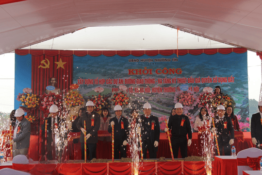 Khởi công xây dựng tổ hợp 5 dự án