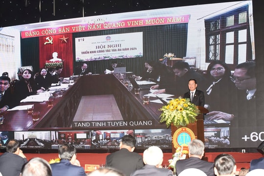 Một số nhiệm vụ trọng tâm công tác Tòa án năm 2024