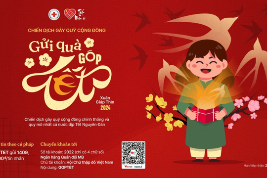 “Gửi quà góp Tết” mang niềm vui đến cho người nghèo