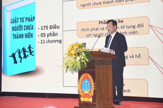 Dự án Luật Tư pháp người chưa thành niên 