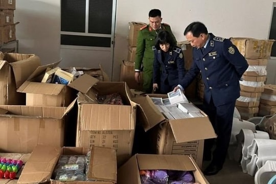 Cục QLTT Hòa Bình tiêu hủy hơn 3.000 tang vật vi phạm hành chính