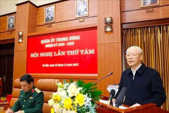 Tổng Bí thư Nguyễn Phú Trọng chủ trì Hội nghị Quân ủy Trung ương