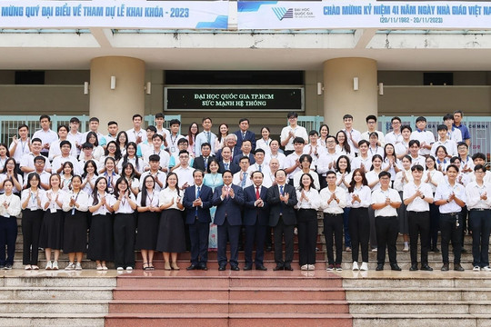 Học sinh tài năng sẽ được Đại học Quốc gia TP Hồ Chí Minh công nhận tín chỉ