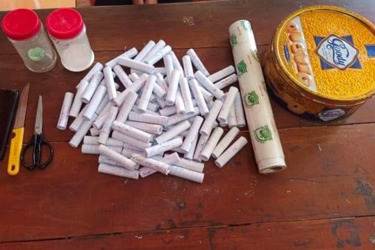 Xử lý hai học sinh chế tạo pháo nổ trái phép