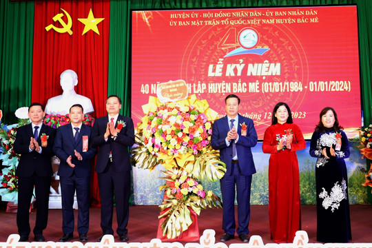 Hà Giang: Kỷ niệm 40 năm thành lập huyện Bắc Mê