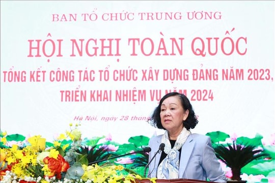 Thường trực Ban Bí thư: Xây dựng tổ chức đảng vững mạnh, cán bộ đảng viên chất lượng