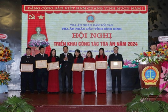 TAND tỉnh Bình Định: Công tác xét xử các vụ án hình sự đảm bảo kịp thời, nghiêm minh
