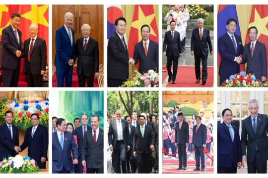Những chuyến thăm Việt Nam nổi bật của lãnh đạo các nước trong năm 2023