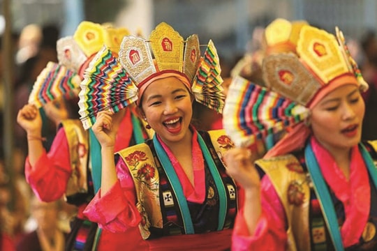 Đón Tết nơi nóc nhà thế giới